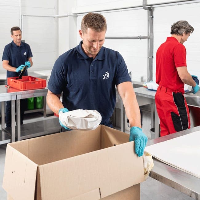 Inventarreinigung nach einem Brandschaden